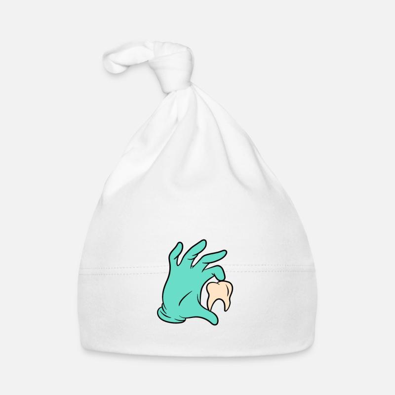 Dentist Because Your Teeth Need Heroes Too Baby Bio-Mütze