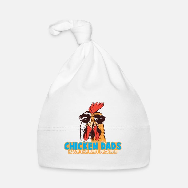 Chicken Daddy Hühner Huhn Vater Baby Bio-Mütze