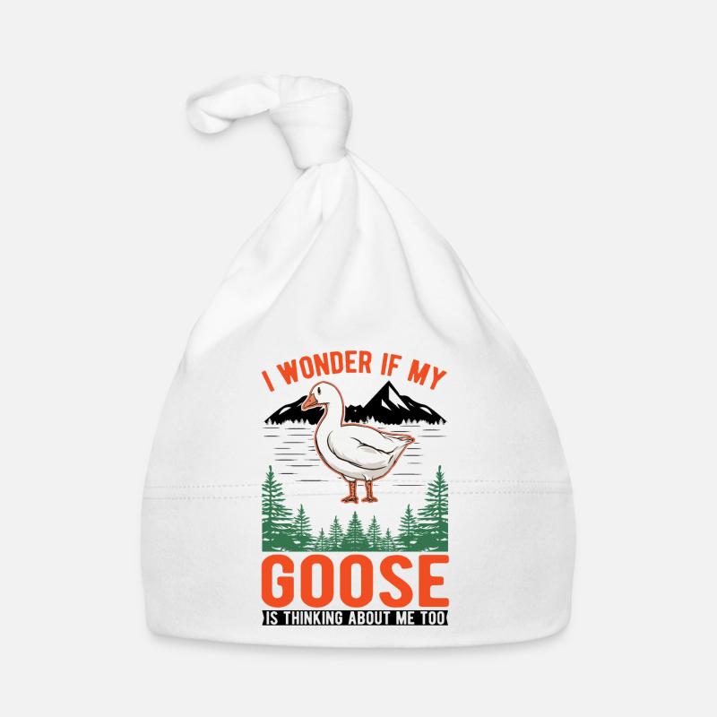 Gänse Geschenk Gänsezüchter Gans Baby Bio-Mütze