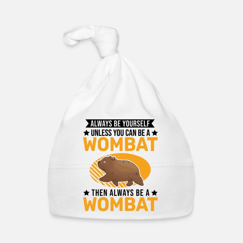 Sois toujours toi-même Wombat Bonnet bio Bébé