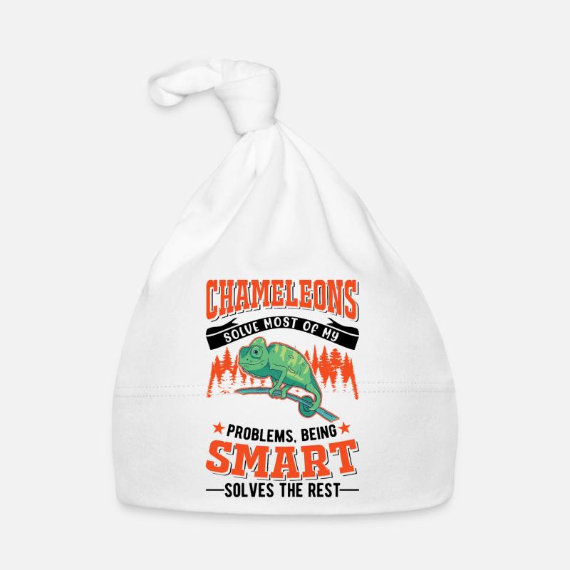 Chamäleon Geschenk Chameleon Baby Bio-Mütze
