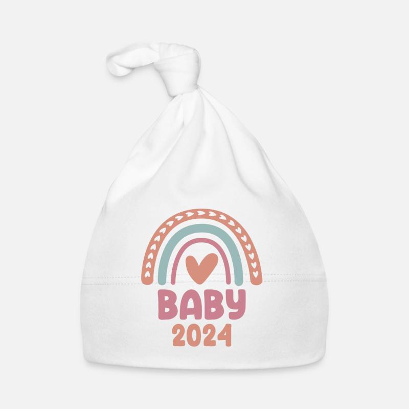 Bébé 2024 - Bonnet bio Bébé - blanc
