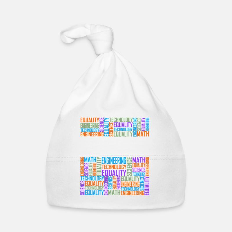 Steminism - Words Organic Baby Cap