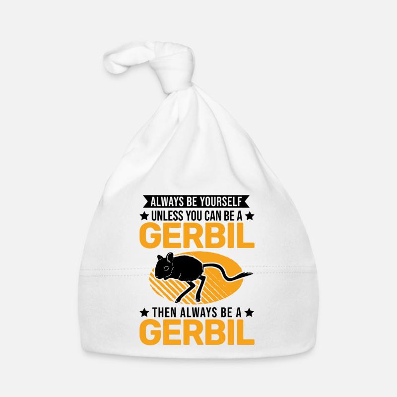 Gerbille Cadeau Racing Rat Gerbille Bonnet bio Bébé