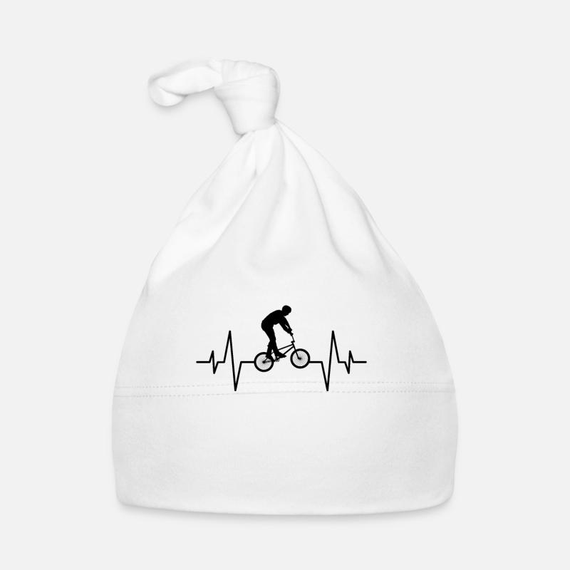 Battement de cœur BMX Bonnet bio Bébé