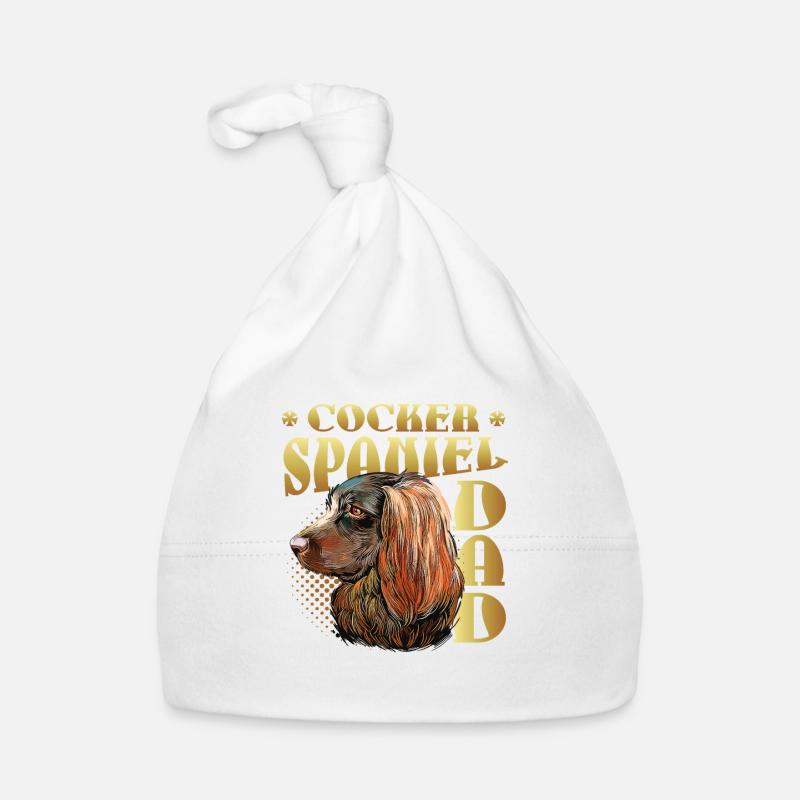 Cocker Spaniel Papa Bonnet bio Bébé