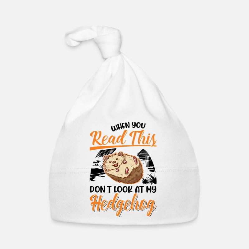 Igel Geschenk Stacheligel Baby Bio-Mütze