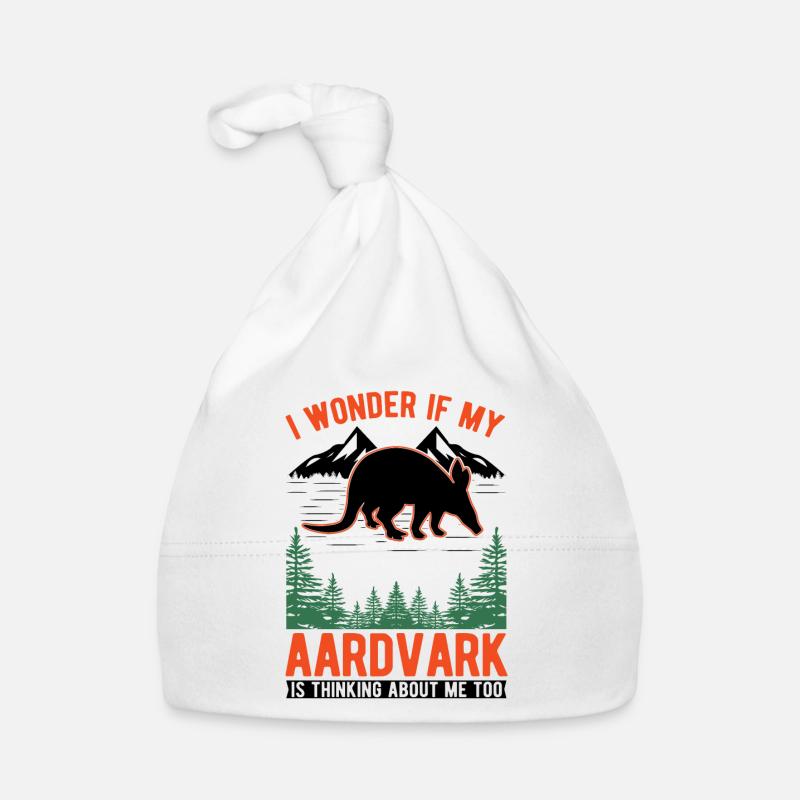 Erdferkel Geschenk Aardvark Baby Bio-Mütze