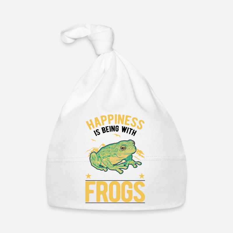 Frog Luck Tree Frog Organic Baby Cap