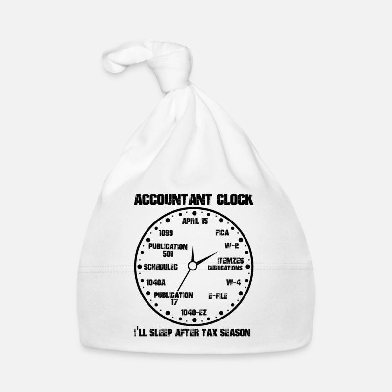 Drôle d’horloge comptable CPA Comptabilité Bonnet bio Bébé