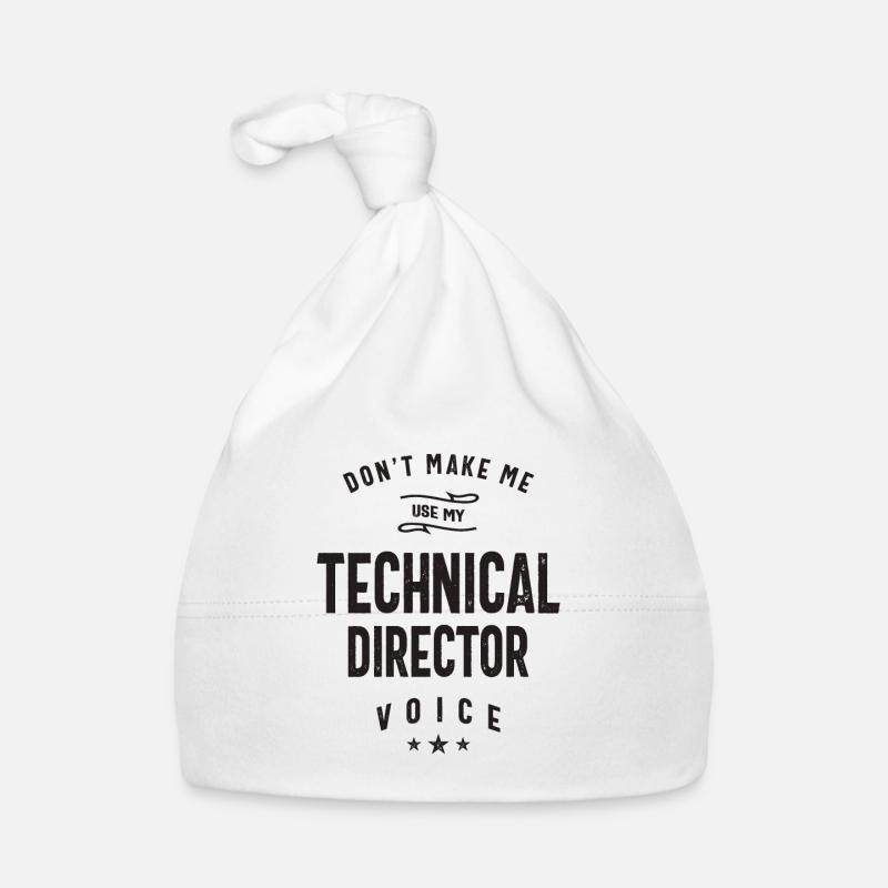 Technical Director Job Occupation Birthday Worker Organic Baby Cap
