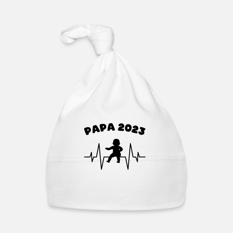 Papa 2023 Bonnet bio Bébé