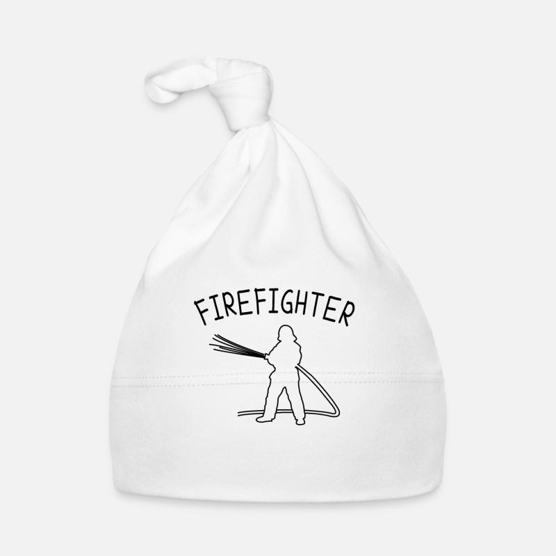Firefighter Organic Baby Cap