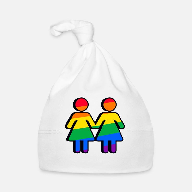 Pride - Baby Bio-Mütze - Weiß