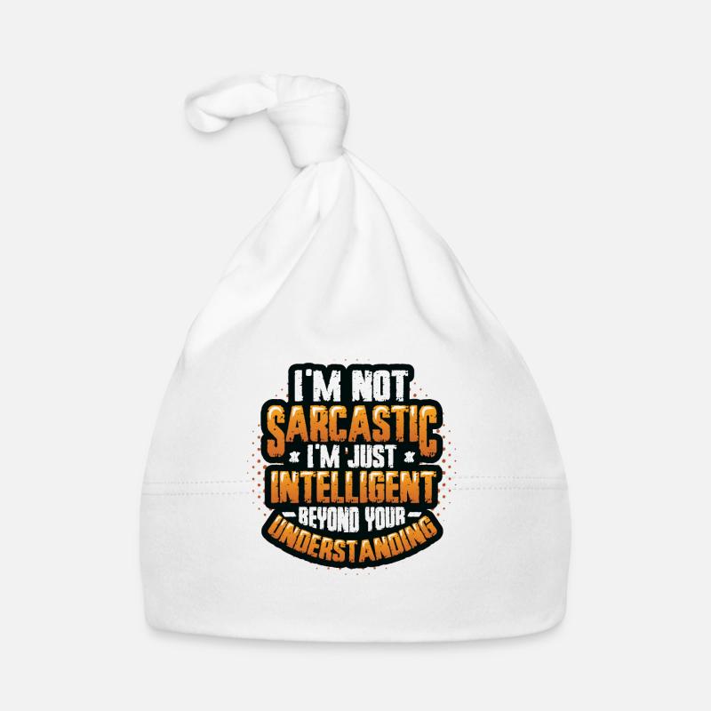 Intelligent Sarcasm, Beyond Understanding Organic Baby Cap