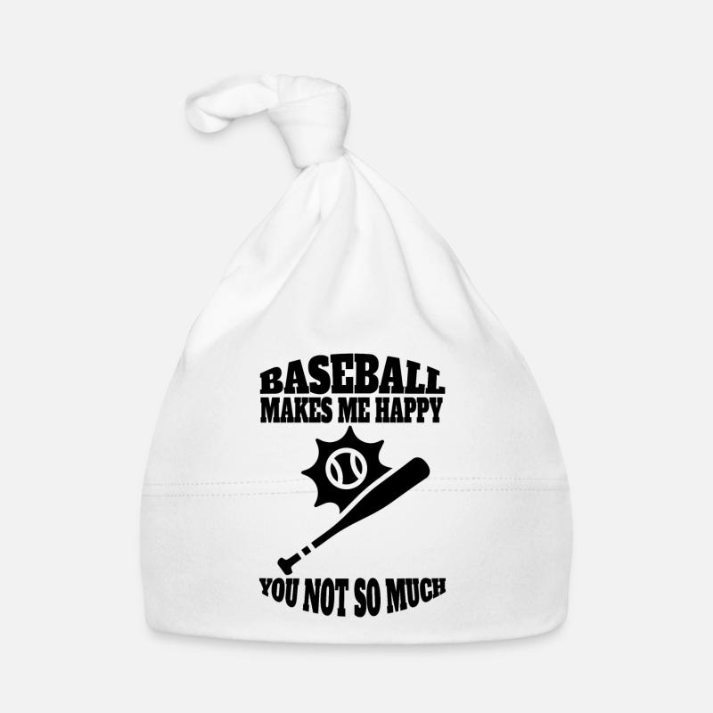 Baseball Joueurs de baseball Équipe de baseball Joueurs de baseball Bonnet bio Bébé