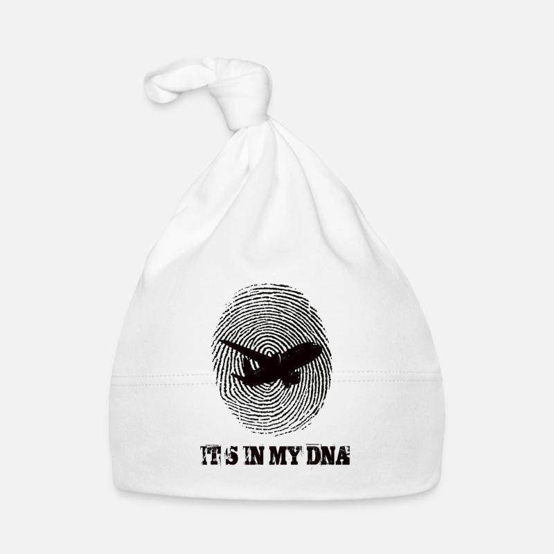 Les avions, c’est dans mon ADN Bonnet bio Bébé