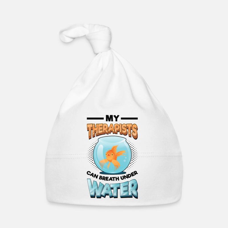 Fun fish keeping, fish keepers Organic Baby Cap