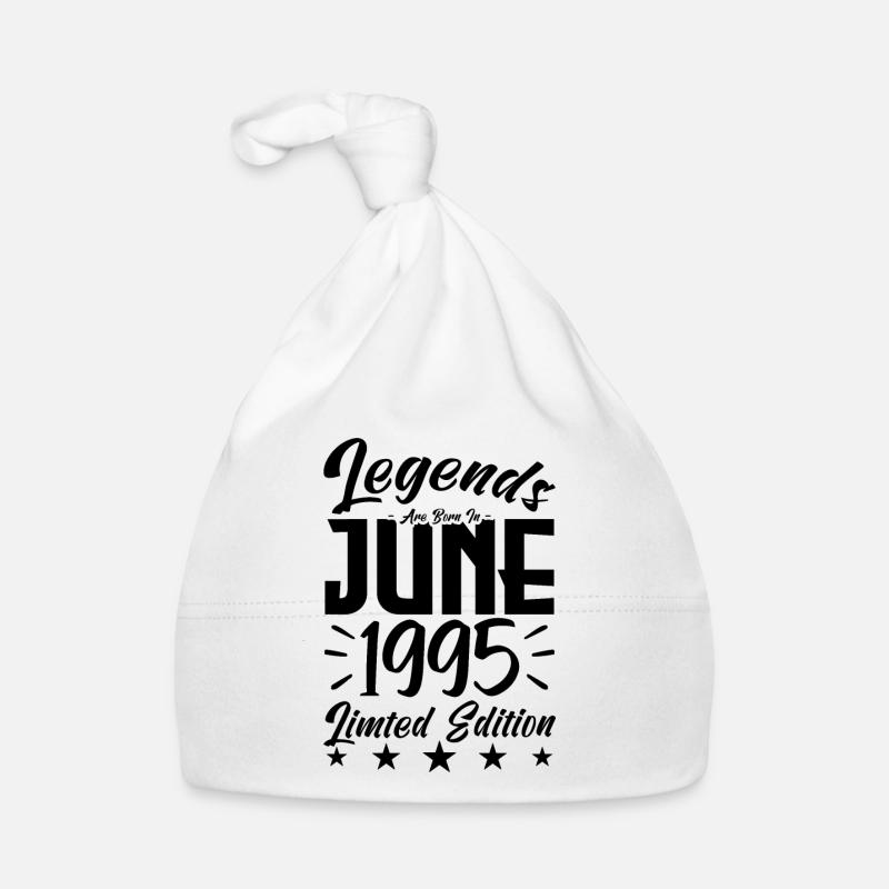 Geboren Juni 1995 Geburtstagsgeschenk 1995. Baby Bio-Mütze