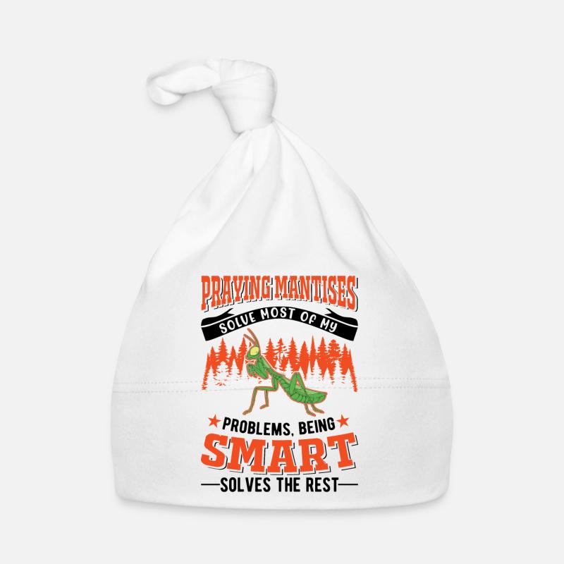 Gottesanbeterin Geschenk Mantis Fangschrecke Baby Bio-Mütze