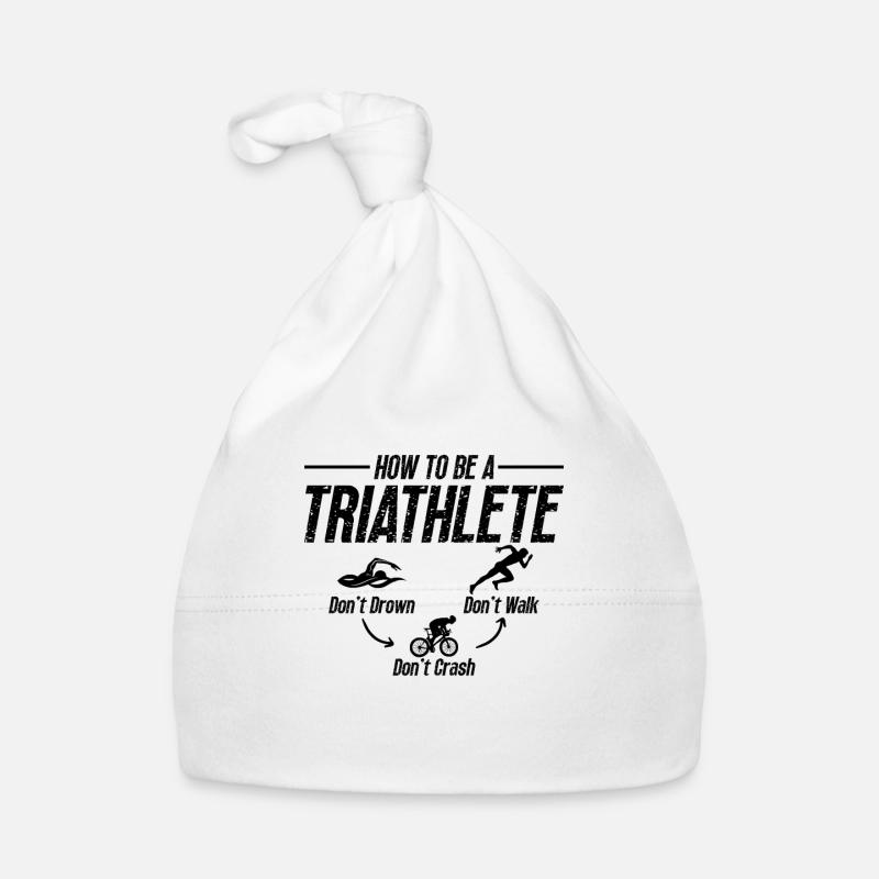 How To Be A Triathlete Competition Triathlon Lover Baby Bio-Mütze