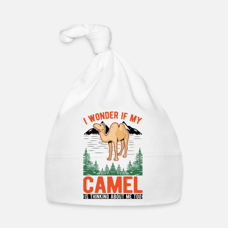 Kamel Geschenk Dromedar Camel Großkamel Baby Bio-Mütze