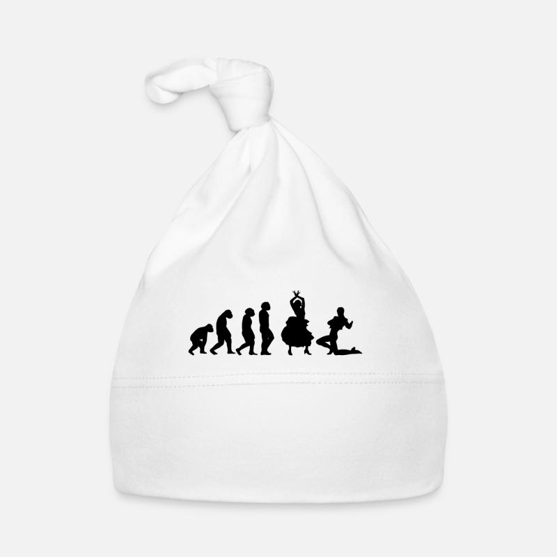 Flamenco Dancer Flamenco Dance Evolution Organic Baby Cap