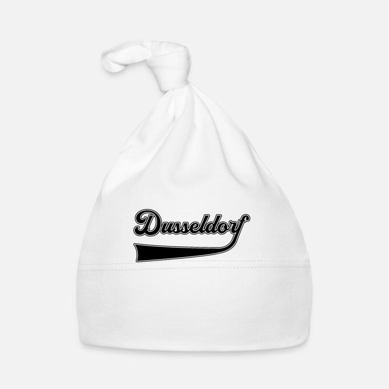 Lettrage de Düsseldorf Bonnet bio Bébé