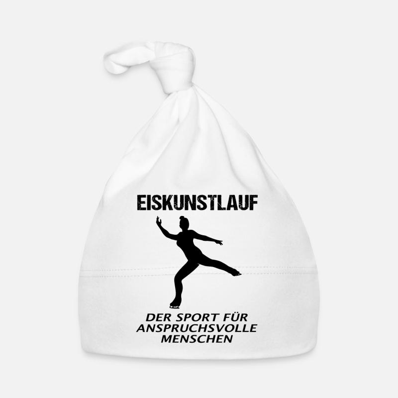 Eiskunstläuferin Eiskunstlauf Spruch Geschenk Baby Bio-Mütze