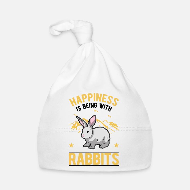 Rabbit Lucky Rabbit Rabbit Organic Baby Cap