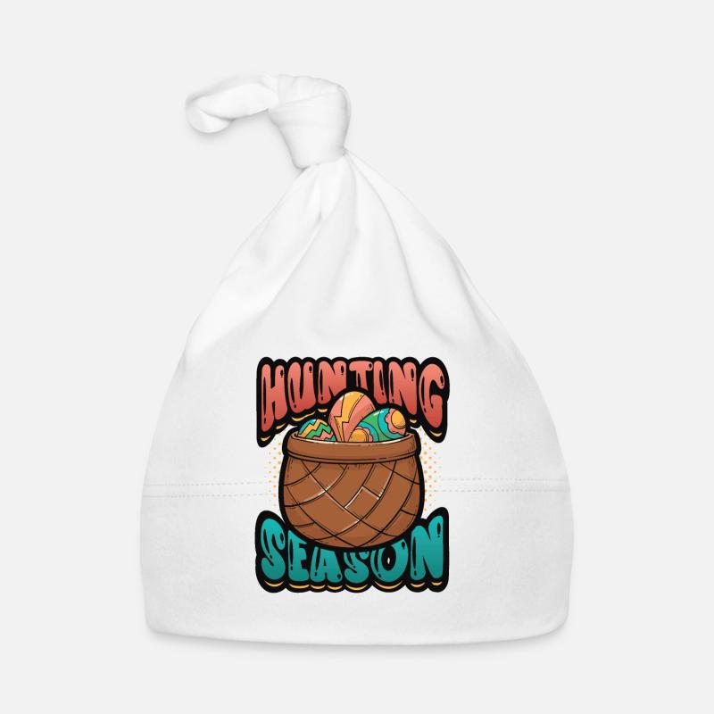 Easter egg hunt, season, Easter egg hunt Organic Baby Cap