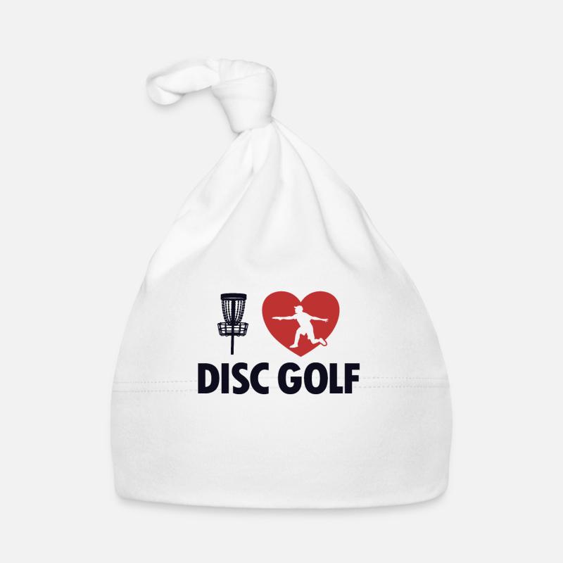 J’adore Disc Golf Frisbee Golf Basket Disc Bonnet bio Bébé