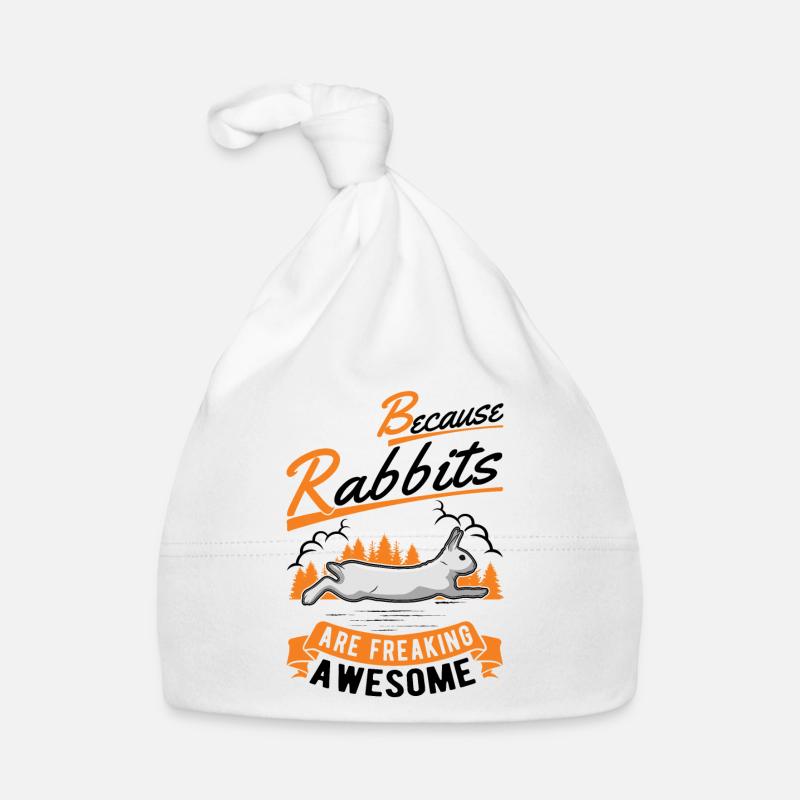 Rabbit Gift Bunny Rabbit Rabbit Organic Baby Cap
