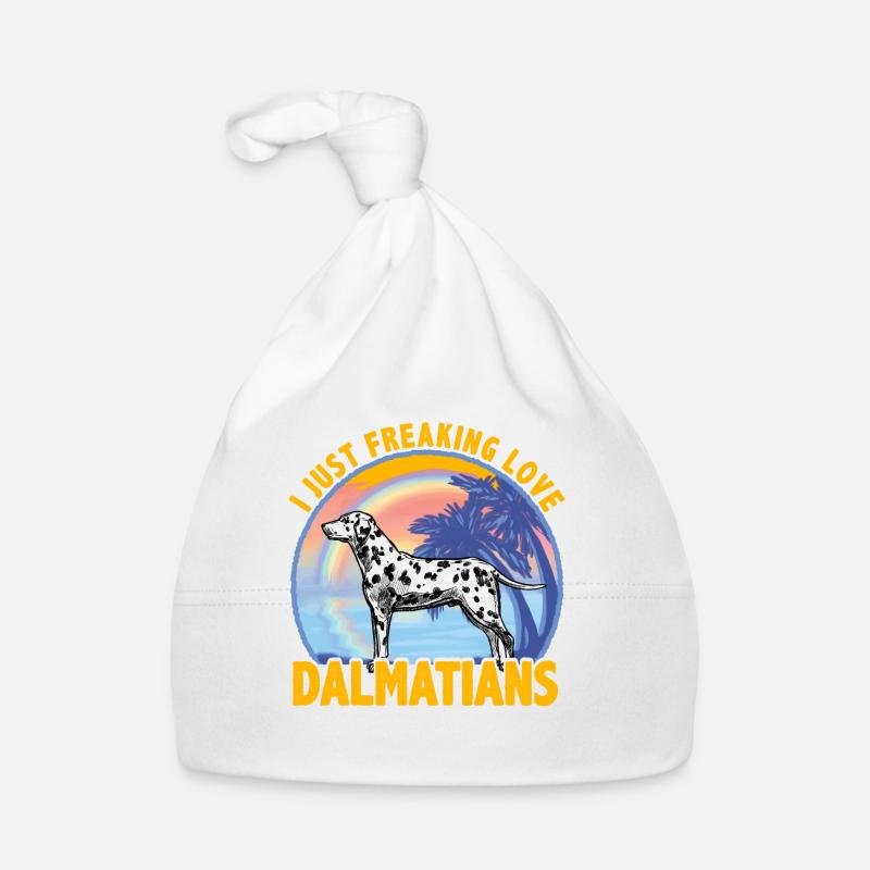 J’adore les Dalmatiens Bonnet bio Bébé