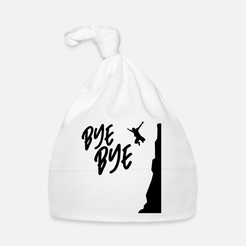 Bye Bye Cliff Diver Cliff Diving Tombstoning Cliff Organic Baby Cap