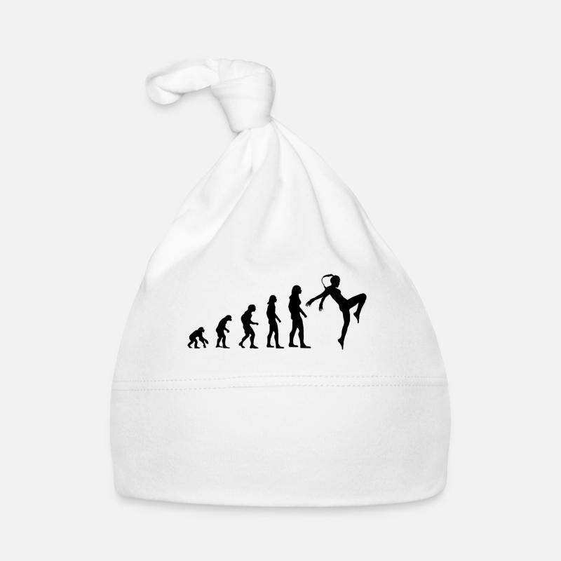 Kickboxerin Evolution Kickboxen Geschenk Damen Baby Bio-Mütze