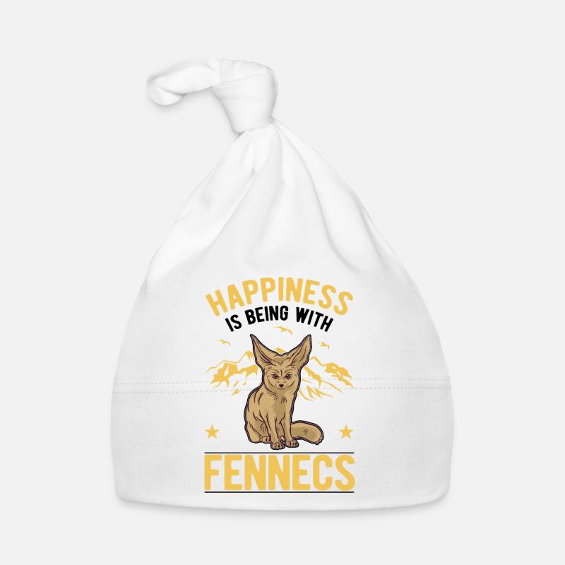 Fennec Happiness Desert Fox Fennec Organic Baby Cap