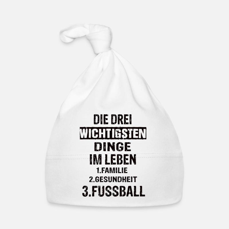 Fussball Baby Bio-Mütze