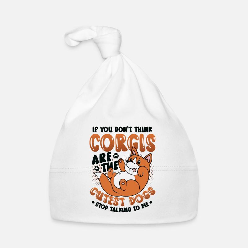 Mignon Corgi Bonnet bio Bébé