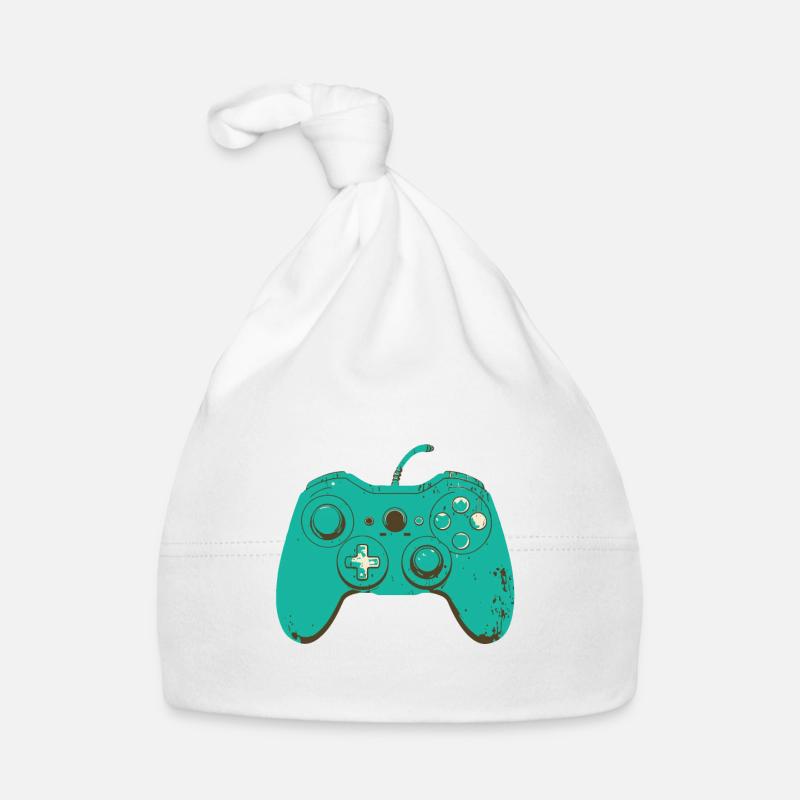 Cool Gaming Controller - Design for Young Gamers Organic Baby Cap