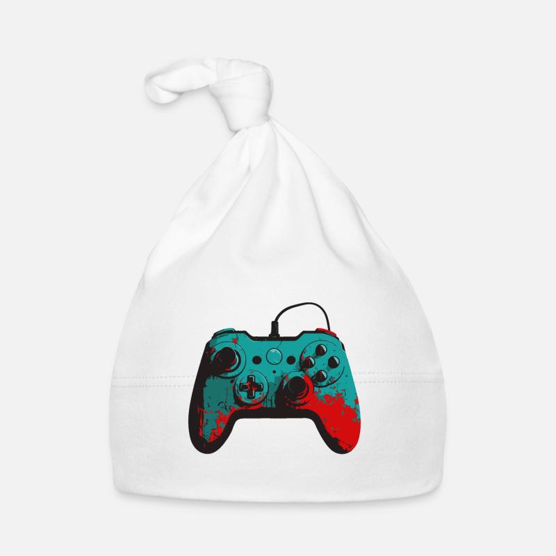 Cooler Gaming-Controller - Design für junge Gamer Baby Bio-Mütze