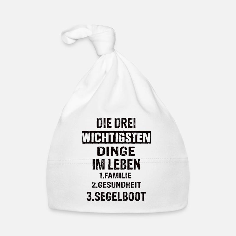 Segelboot Baby Bio-Mütze