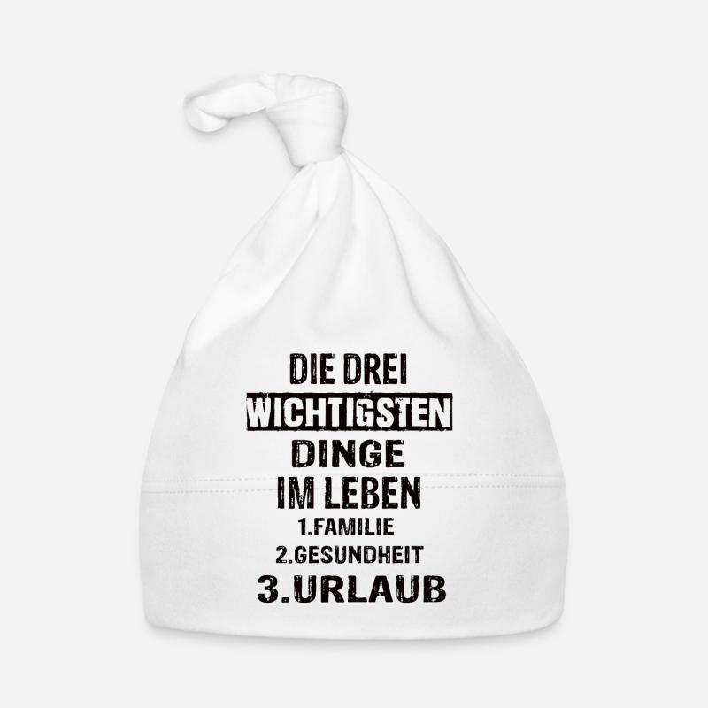 Urlaub Baby Bio-Mütze
