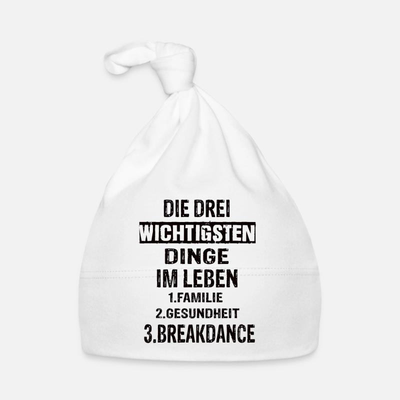 Breakdance Baby Bio-Mütze