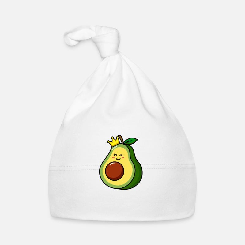 Avocado Design Amateurs d’avocats Bonnet bio Bébé