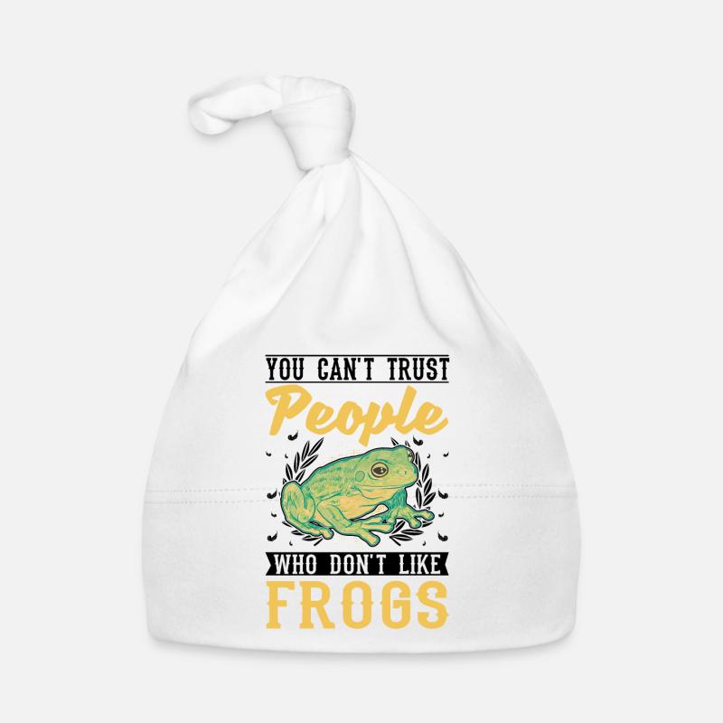 Frog Gift Tree Frog Organic Baby Cap