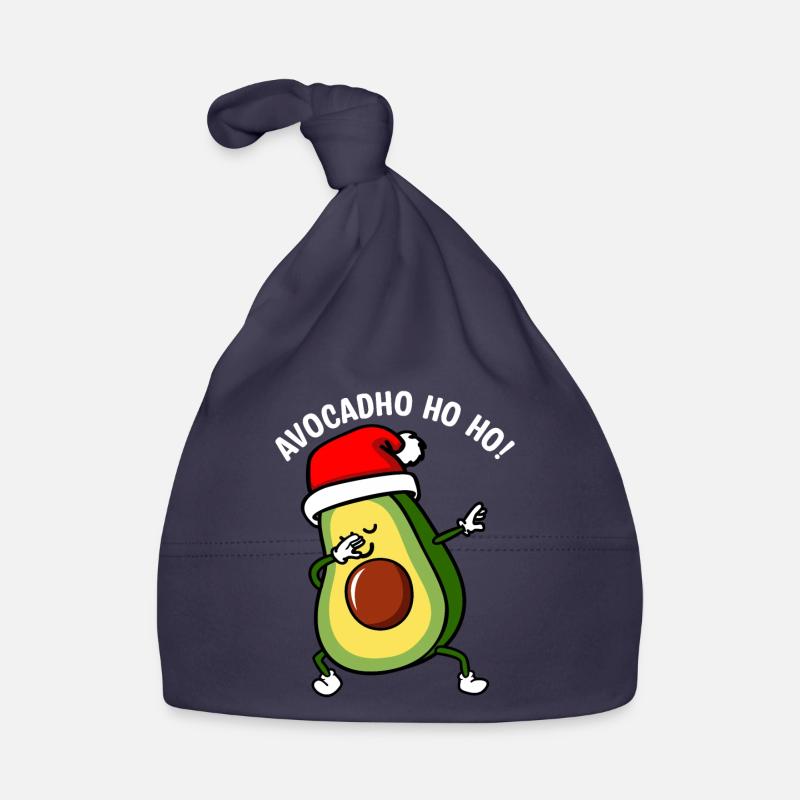 Avocadho Santa Guacamole avocado lover Organic Baby Cap
