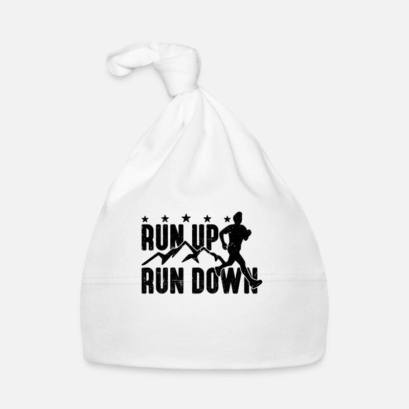 Run Up Run Down Loves Ultra Running Trail Runner Baby Bio-Mütze