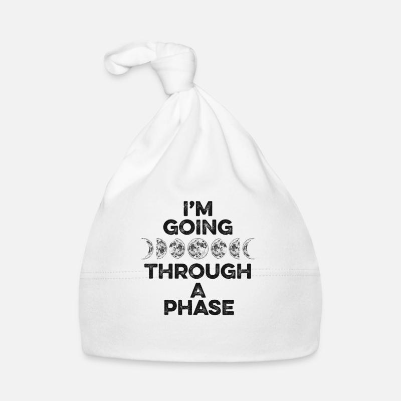 I'm Going Through A Phase Starry Sky Cosmologist Organic Baby Cap