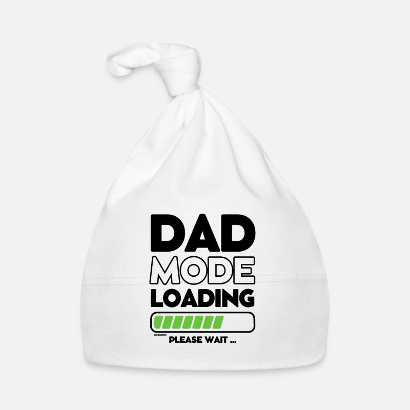 Loading soon daddy - DAD mode loading Organic Baby Cap
